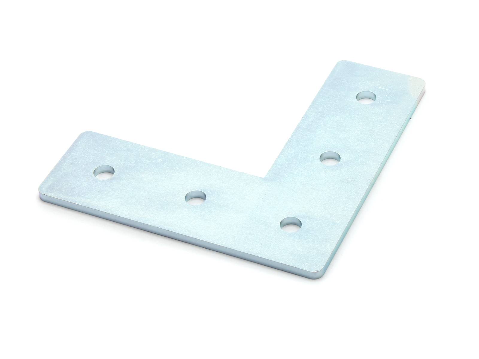 Verbinderplatte I-Typ Nut 6, L - 30x90x90mm, Stahl 3mm galvanisch verzinkt