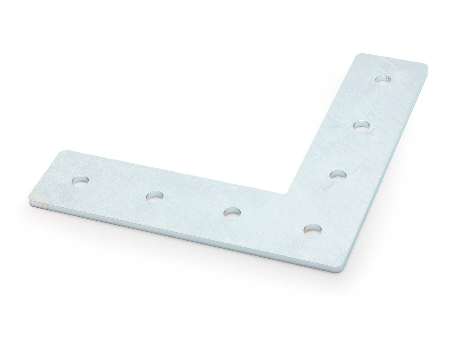 Verbinderplatte I-Typ Nut 6, L - 30x120x120mm, Stahl 3mm galvanisch verzinkt