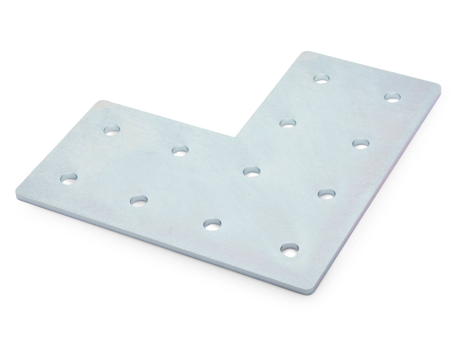 Verbinderplatte I-Typ Nut 6, L - 60x120x120mm, Stahl 3mm galvanisch verzinkt