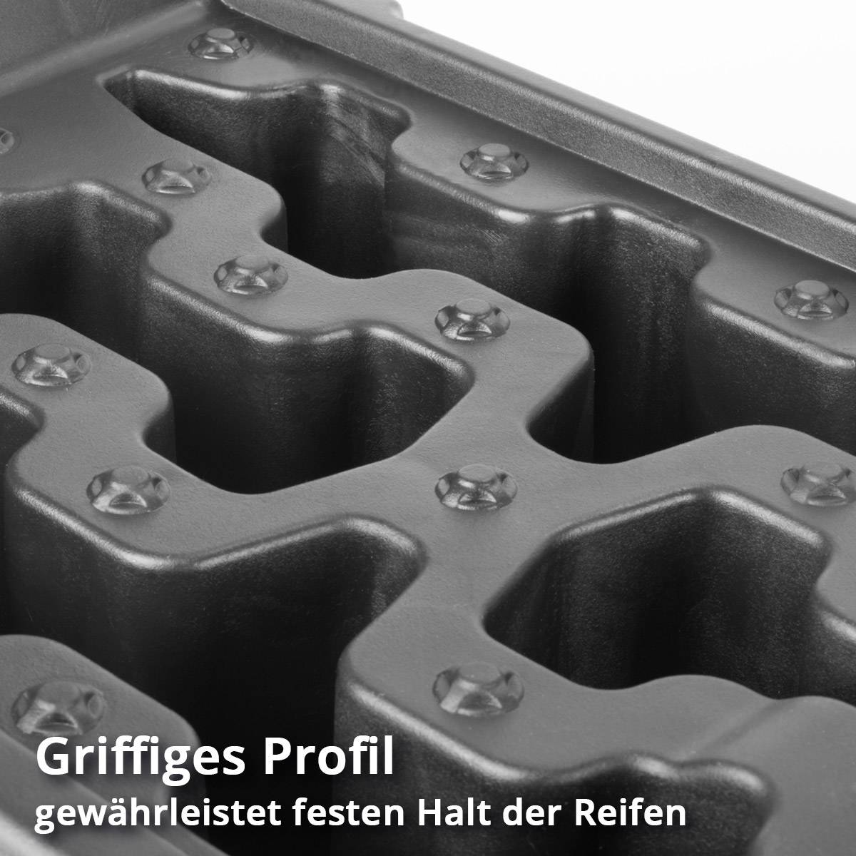 STAHLWERK Stufenkeil GT-15 ST 2er Set mit 6 t Tragkraft Auffahrkeil Unterlegkeil