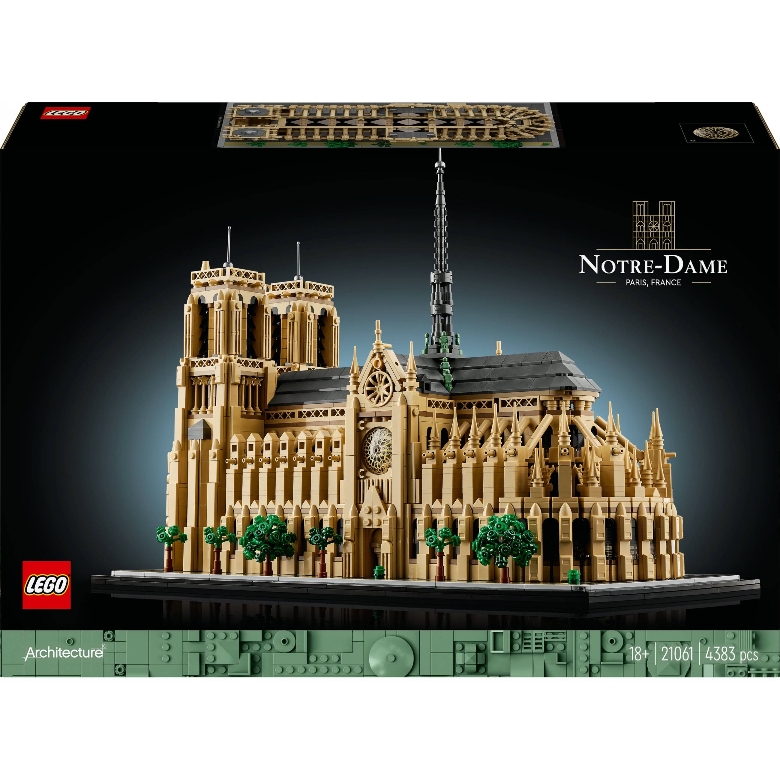 LEGO Architecture Notre-Dame de Paris 21061 Home & Living Spielzeug