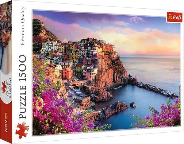 Trefl - Puzzle - Blick auf Manarola, 1500 Teile