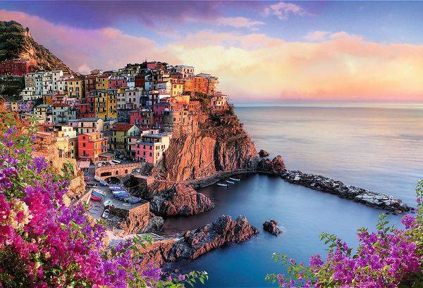 Trefl - Puzzle - Blick auf Manarola, 1500 Teile