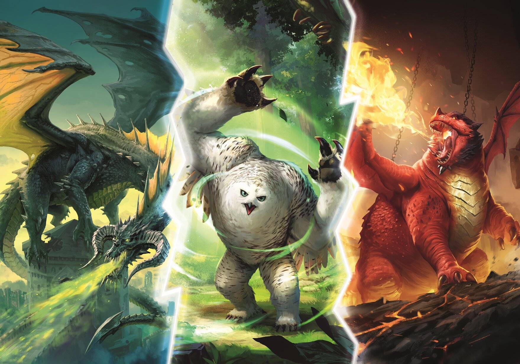 TREFL Puzzle Dungeons & Dragons: Legendäre Monster von Faerûn 1000 Teile
