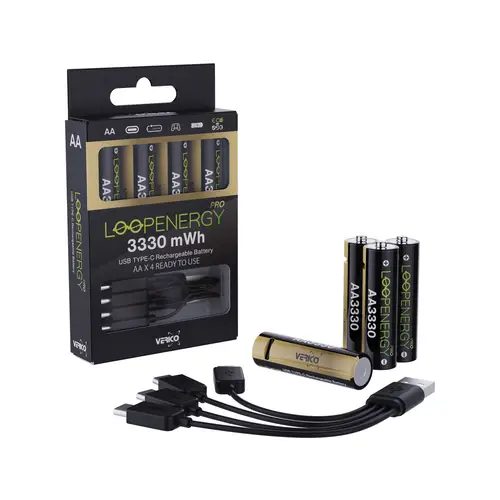 VERICO Li-Ion-Akku Loop Energy AA PRO, 4erPack VERICO Li-Ion-Akku Loop Energy AA PRO, 4erPack