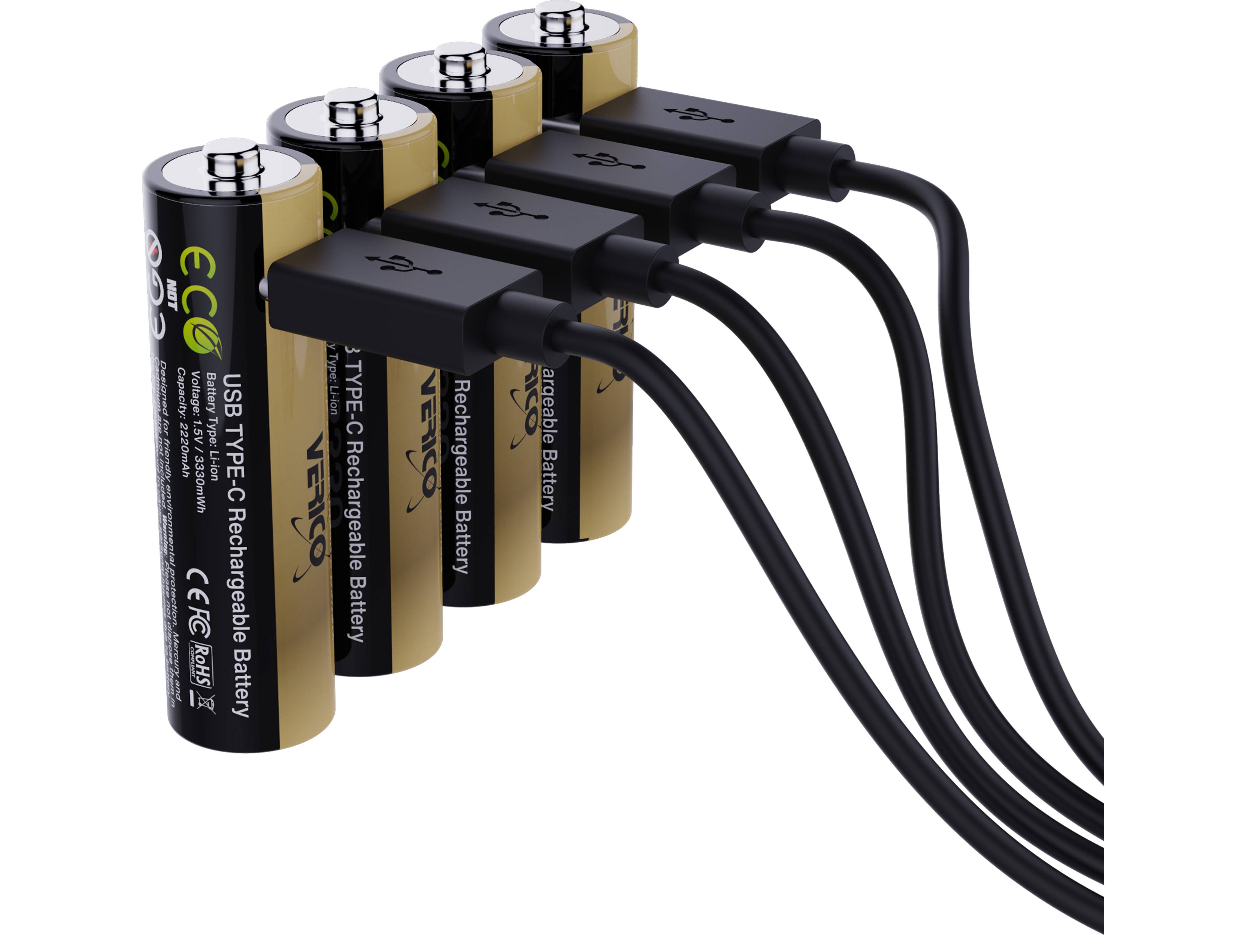 VERICO Li-Ion-Akku Loop Energy AA PRO, 4erPack