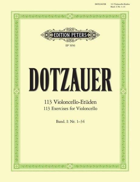 113 Violoncello-Etüden