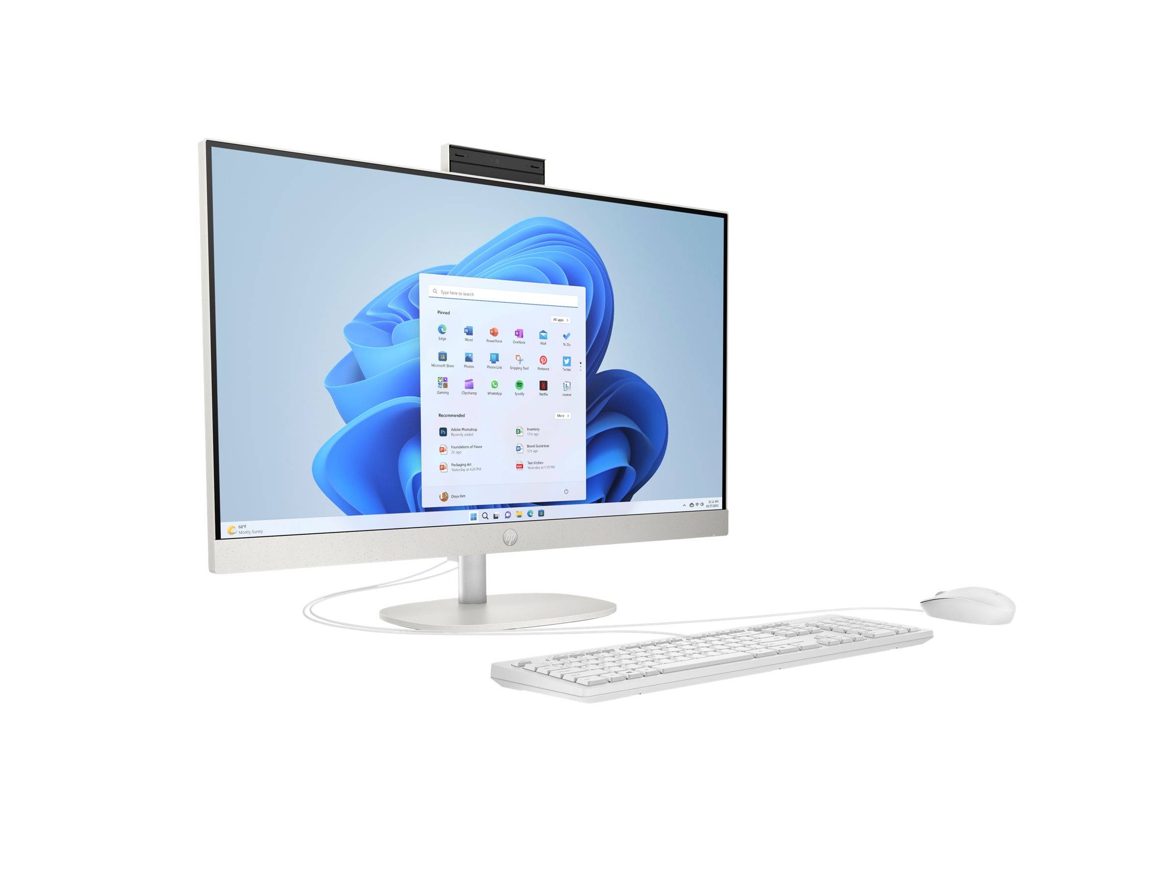 HP All-in-One PC 27-cr0113ng [68,5cm (27") FHD-Display, Intel Core i3-1315U,