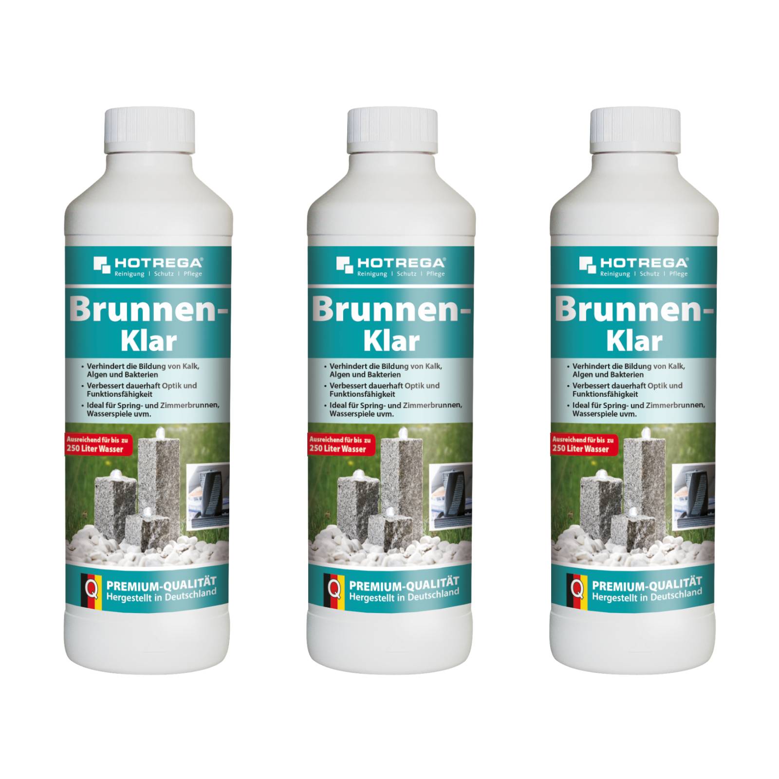 HOTREGA Brunnen Klar 500ml Set - Menge:3