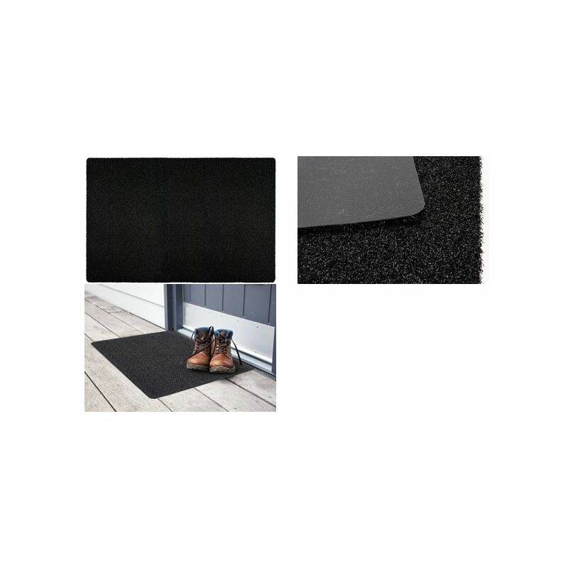 PAPERFLOW Schmutzfangmatte NEVADA, 600 x 1.000 mm, schwarz