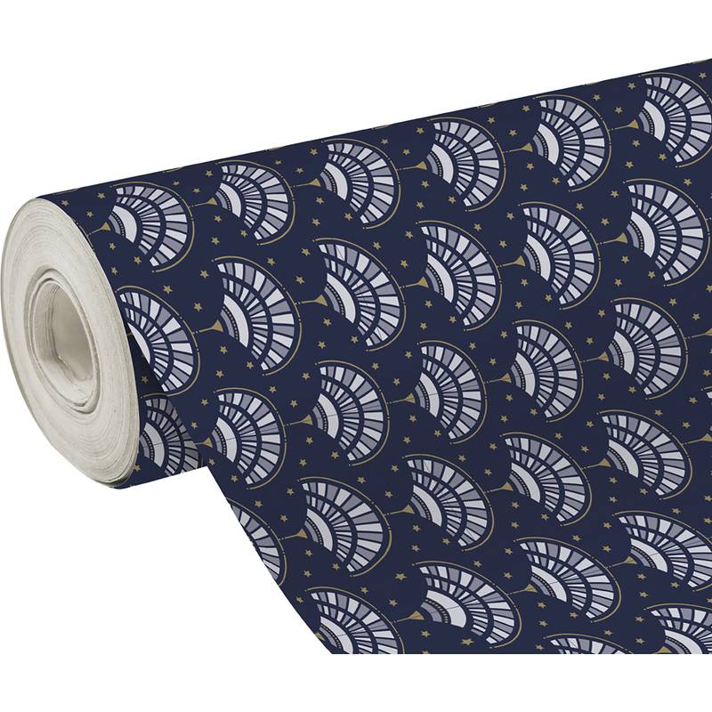 Clairefontaine Weihnachts-Geschenkpapier "Fächer"