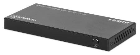 MANHATTAN 4K@60Hz 4-Port HDMI-Splitter mit Downscaling Anschlusskabel HDMI - High Speed