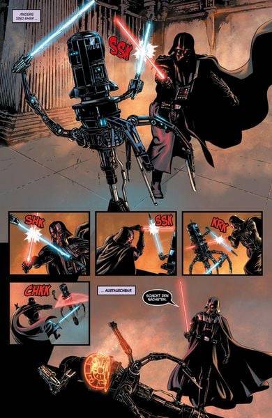 Star Wars Comics: Dunkle Droiden