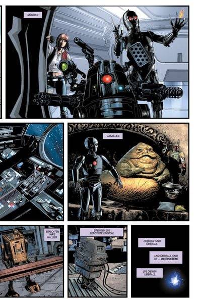 Star Wars Comics: Dunkle Droiden