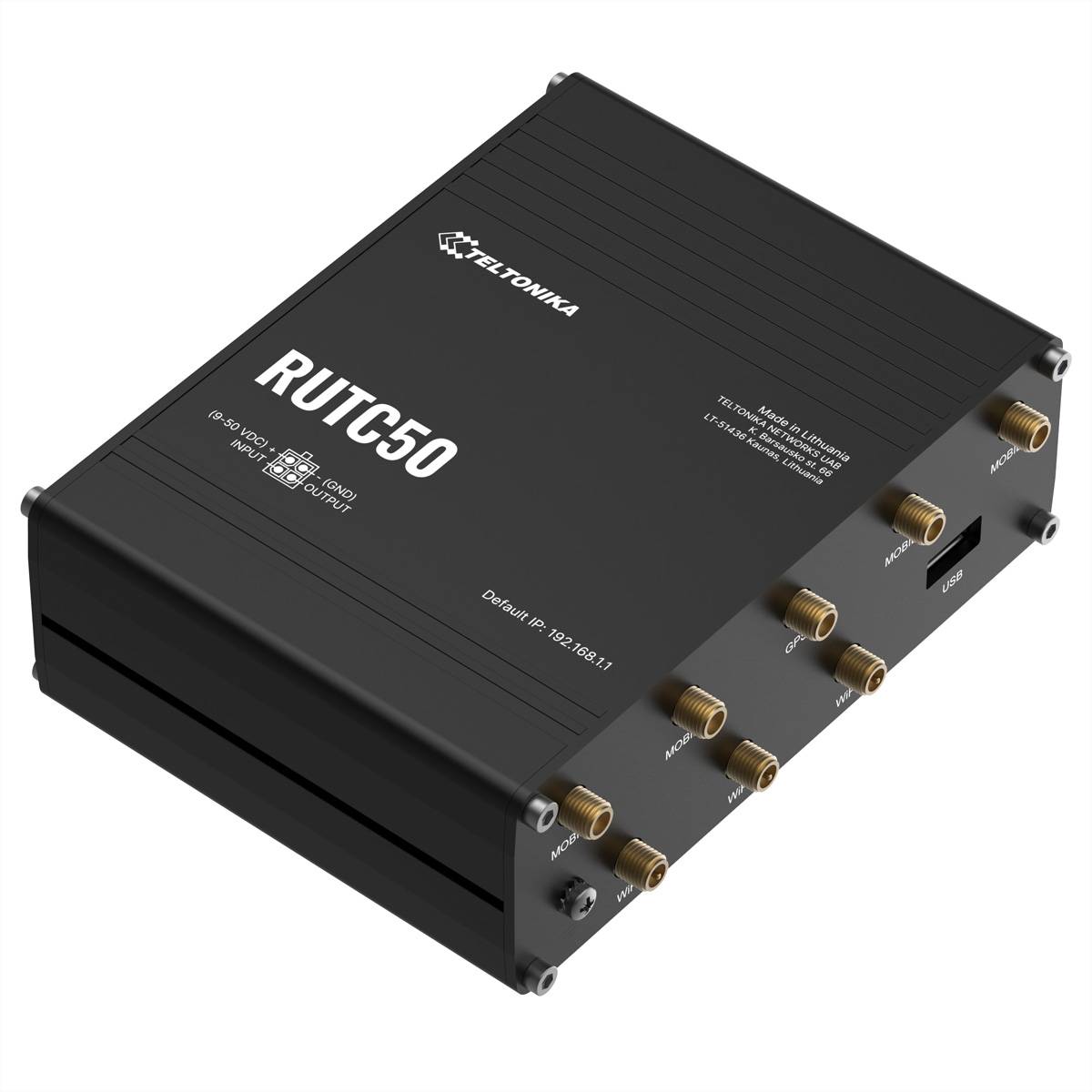 TELTONIKA - · Router· RUTX50· 5G Modem WiFi6 - Router - 3,4 Gbps