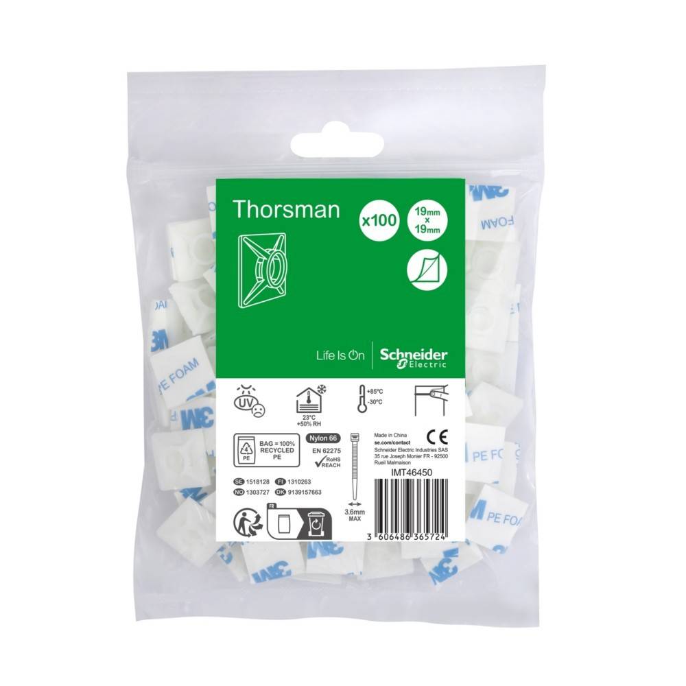 Schneider Electric Sockel Kabelbinder IMT46450