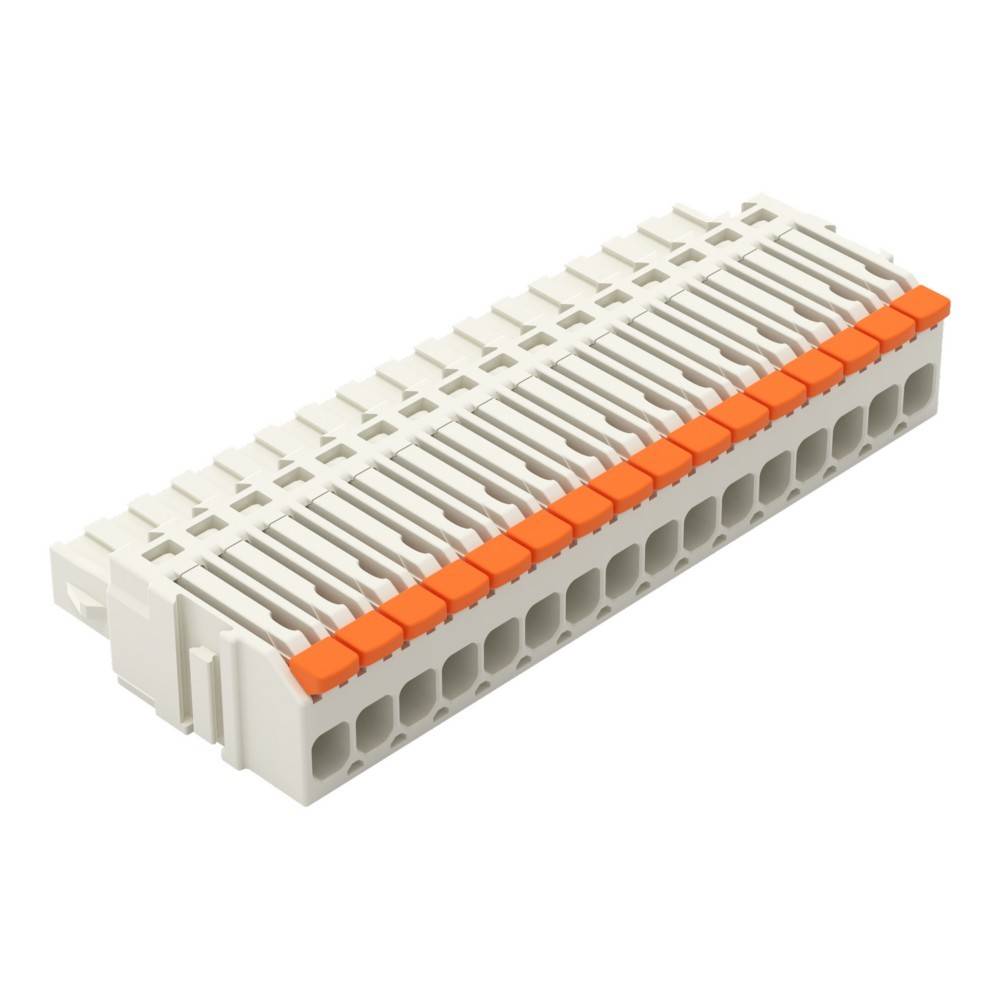 WAGO GmbH & Co. KG 1-Leiter-Federleiste,Hebel 2734-1116/327-000