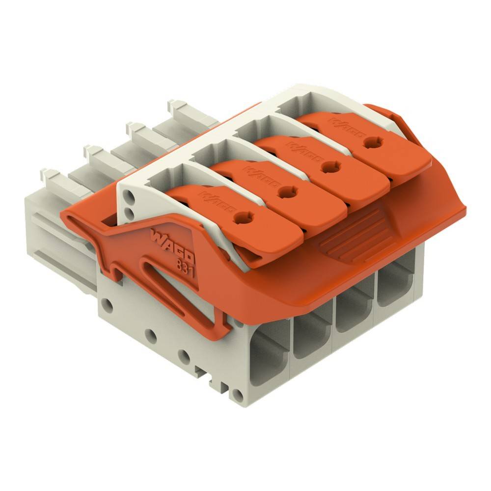 WAGO GmbH & Co. KG 1-Leiter-Federleiste 831-1104/320-000