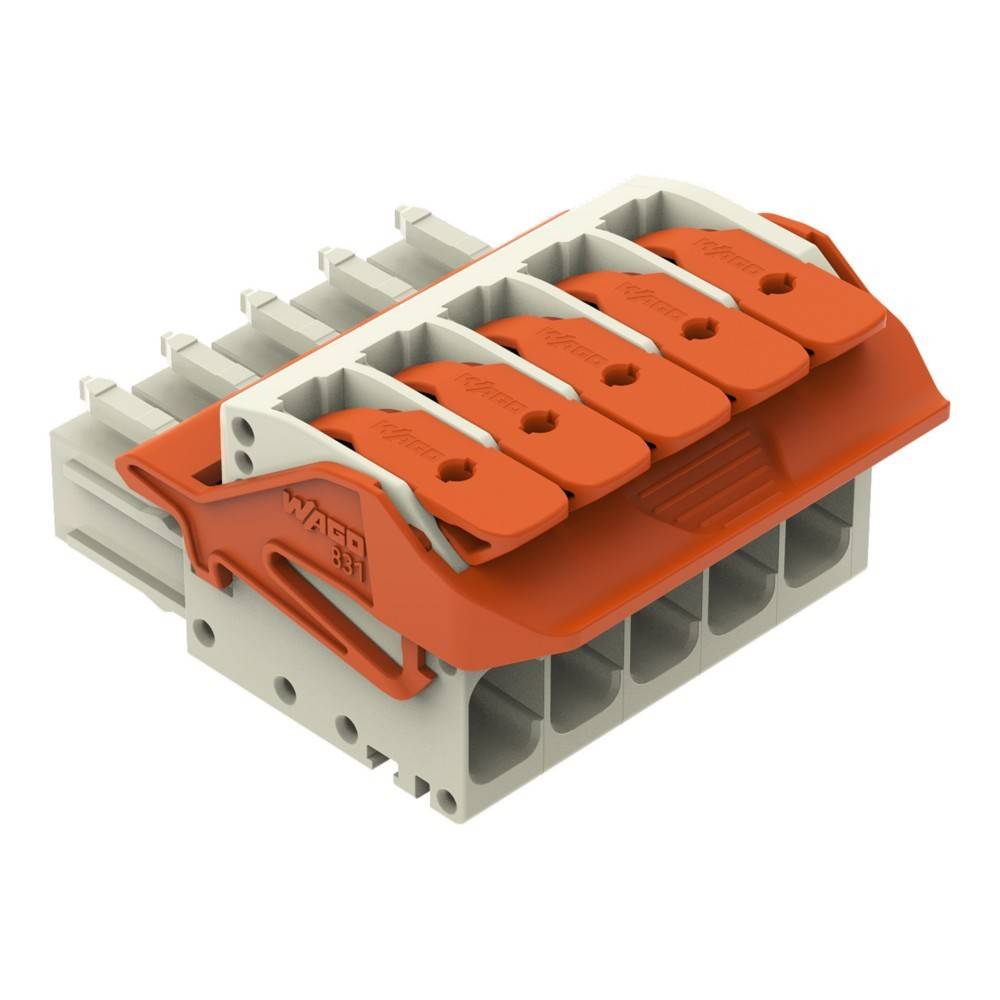 WAGO GmbH & Co. KG 1-Leiter-Federleiste 831-1105/320-000