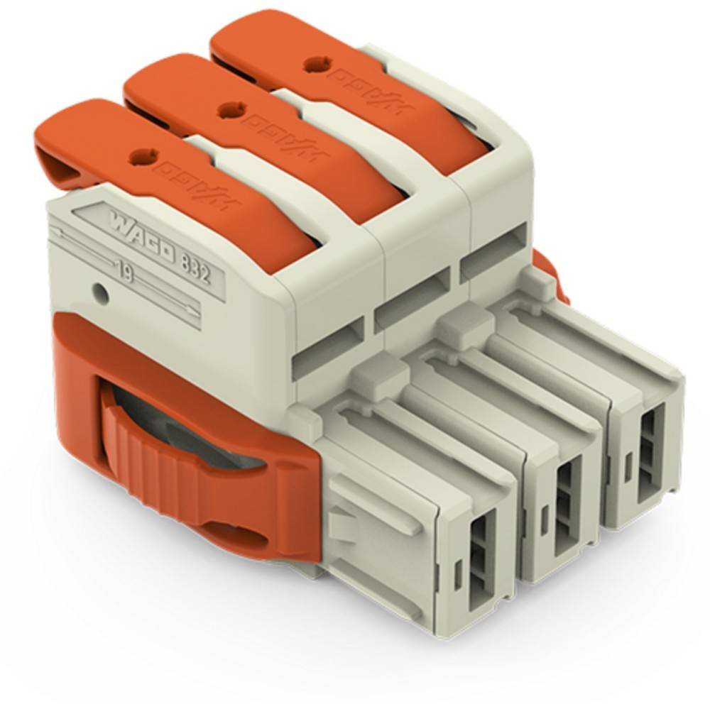 WAGO GmbH & Co. KG 1-Leiter-Federleiste,Hebel 832-1103/037-9037