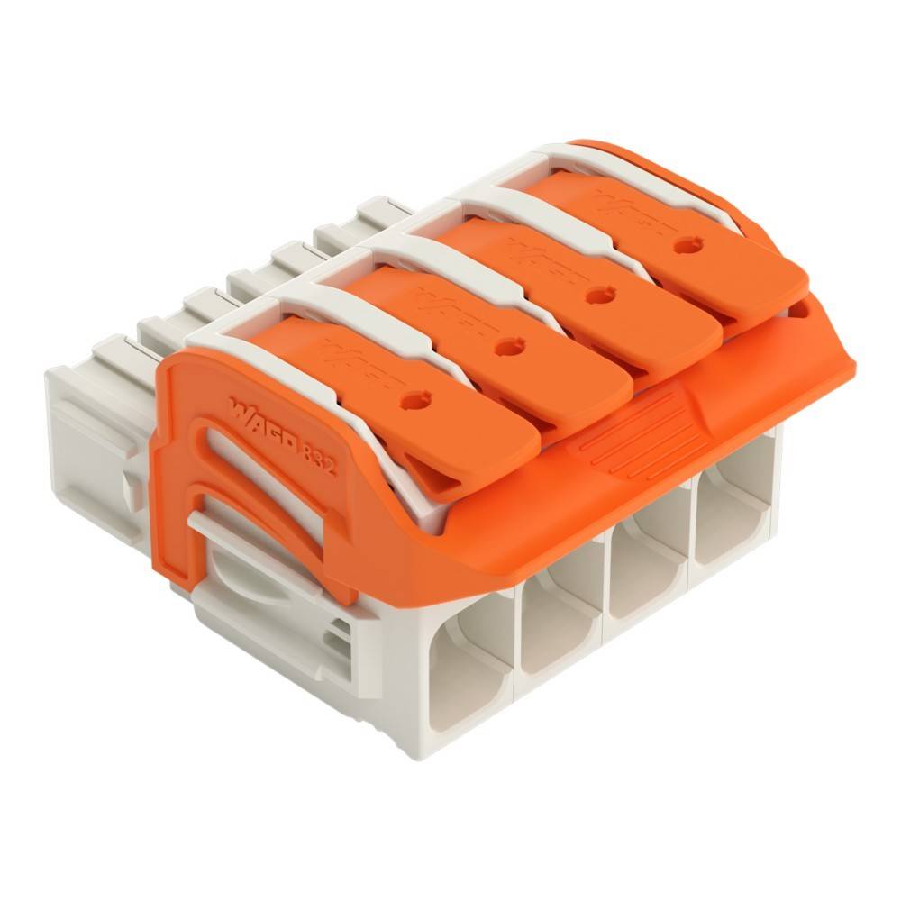WAGO GmbH & Co. KG 1-Leiter-Federleiste,Hebel 832-1104/320-000