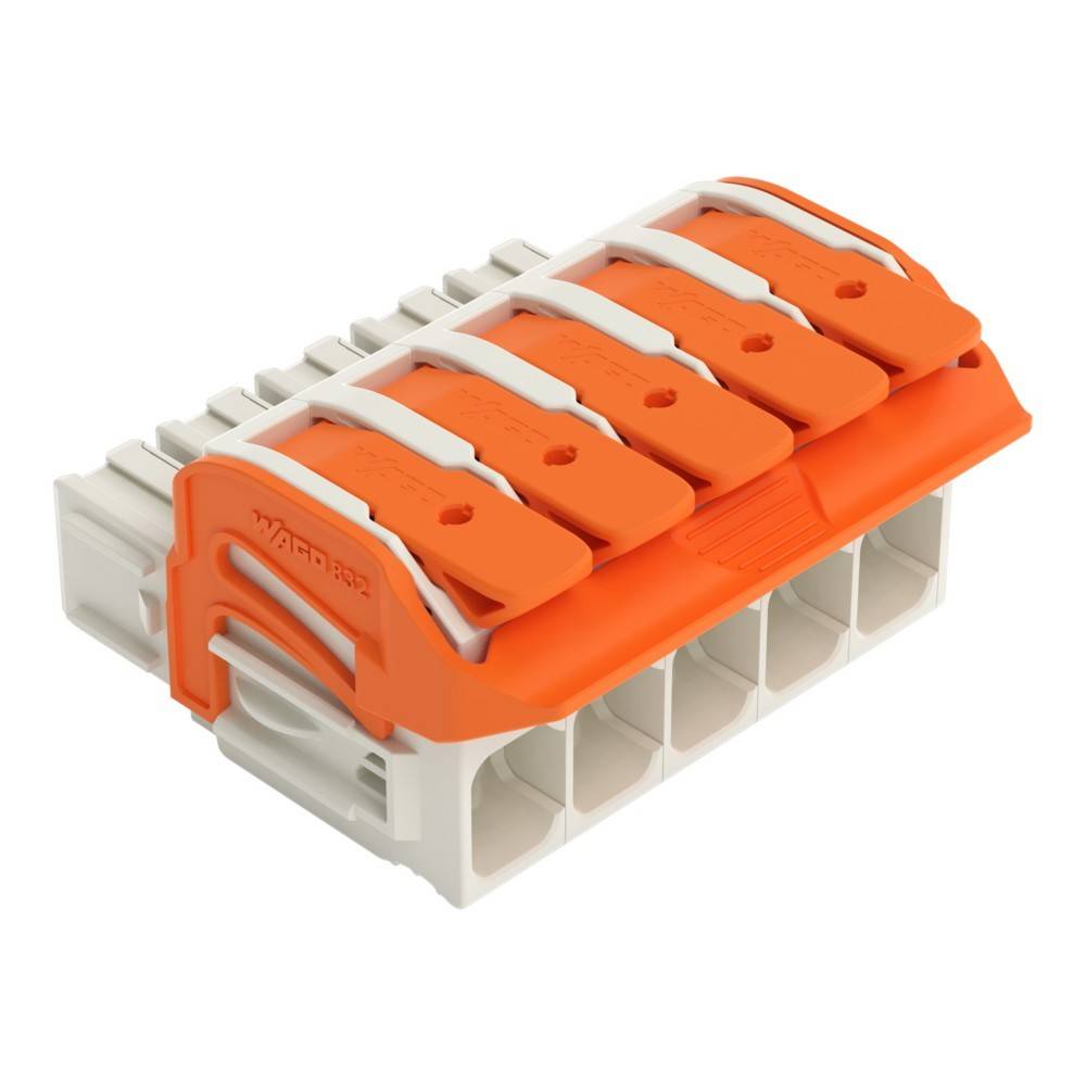 WAGO GmbH & Co. KG 1-Leiter-Federleiste,Hebel 832-1105/320-000