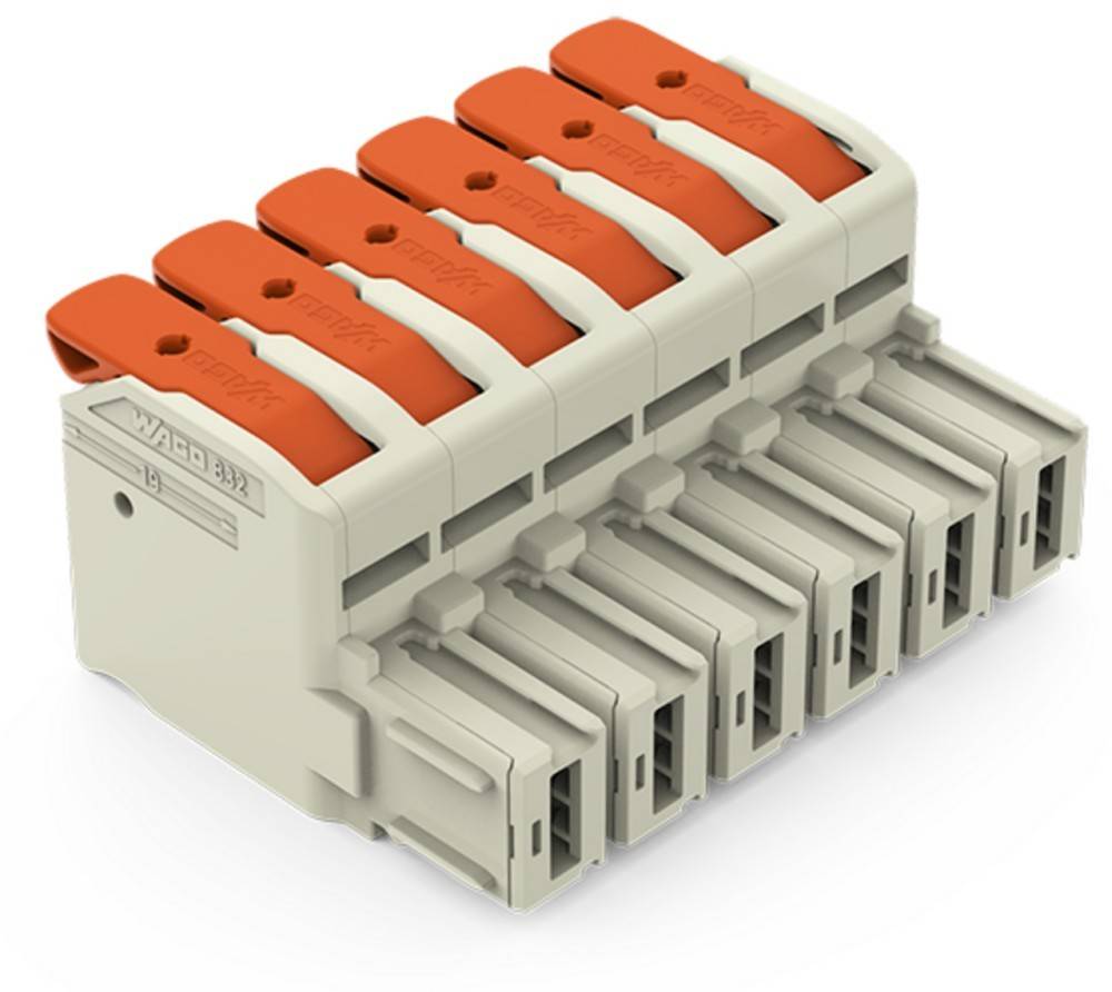WAGO GmbH & Co. KG 1-Leiter-Federleiste,Hebel 832-1106/000-9037