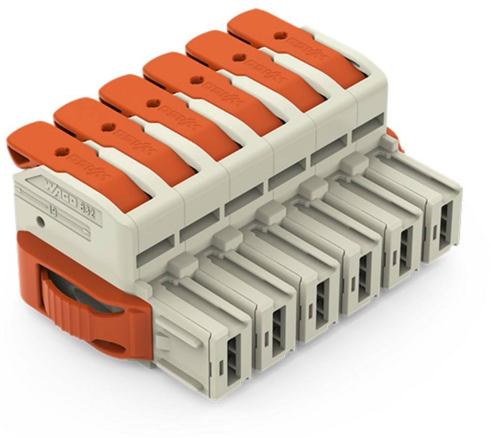 WAGO GmbH & Co. KG 1-Leiter-Federleiste,Hebel 832-1106/037-9037