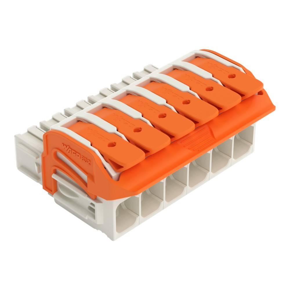 WAGO GmbH & Co. KG 1-Leiter-Federleiste,Hebel 832-1106/320-000