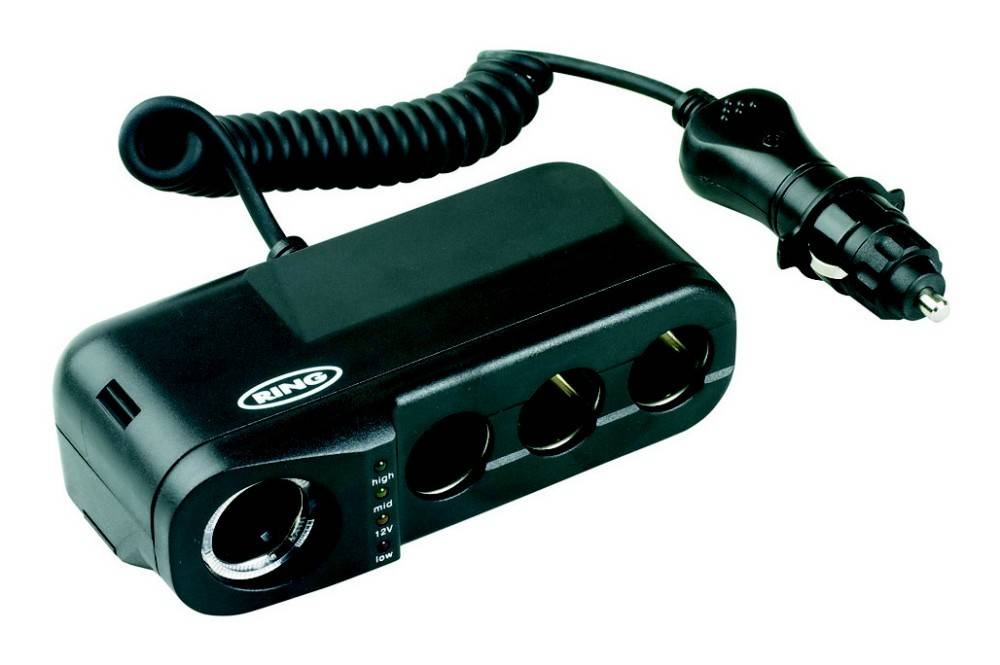 Hückmann KFZ-Mehrfachsteckdose 12V 138019