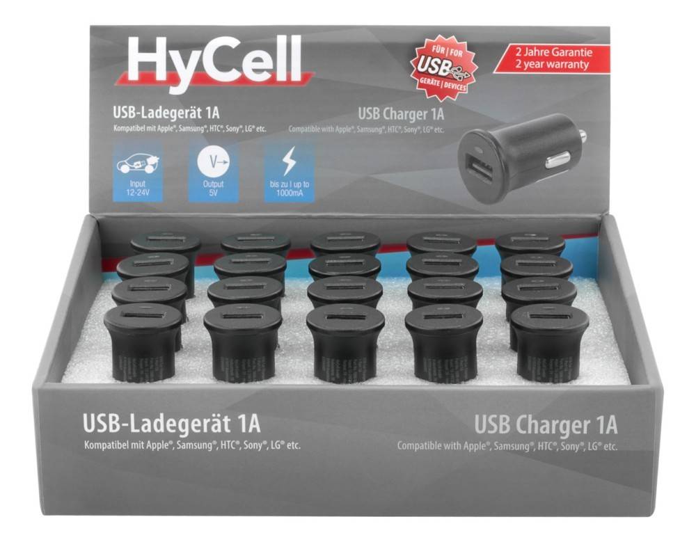 20 Stk. Hückmann KFZ-Ladegerät 12V/24V 143841