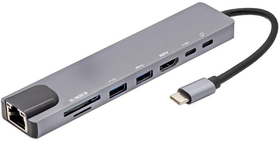 E+P Elektrik USB-C Multiport-Adapter MPA 8