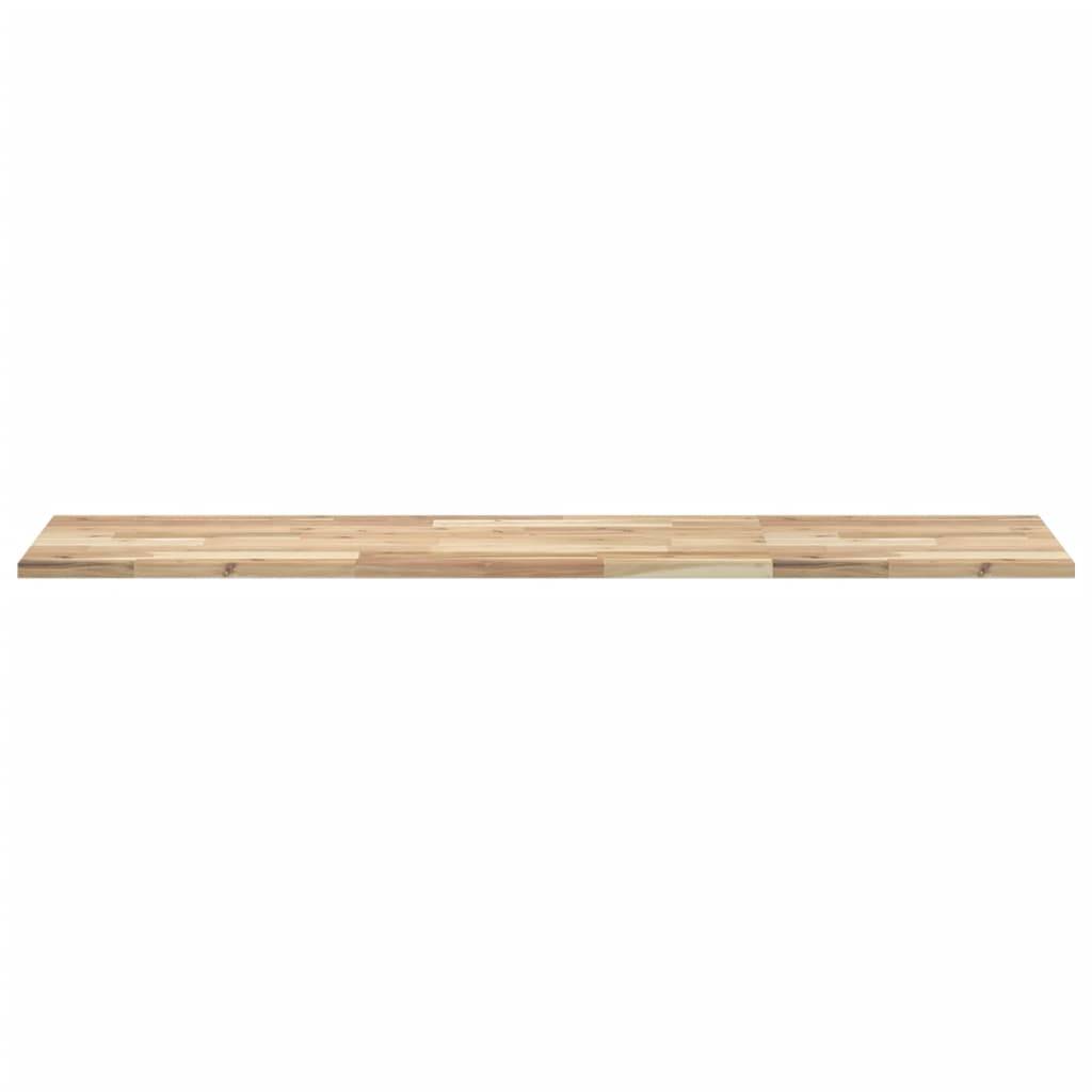 vidaXL Schweberegale 4 Stk. 120x40x2 cm Massivholz Akazie Unbehandelt