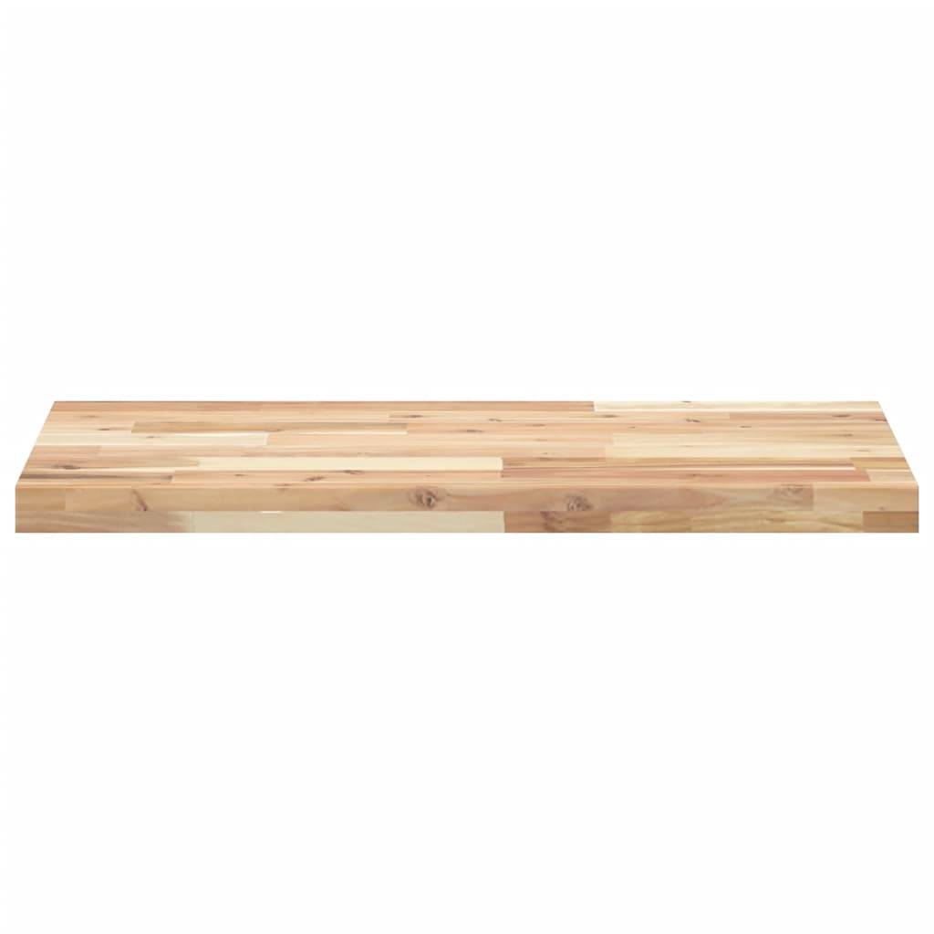 vidaXL Waschtischplatte Unbehandelt 80x40x4 cm Massivholz Akazie