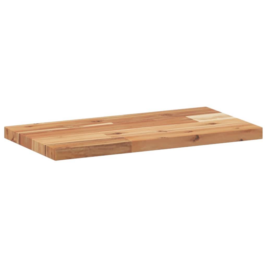 vidaXL Schweberegale 2 Stk. 60x20x2 cm Massivholz Akazie Ölbehandelt