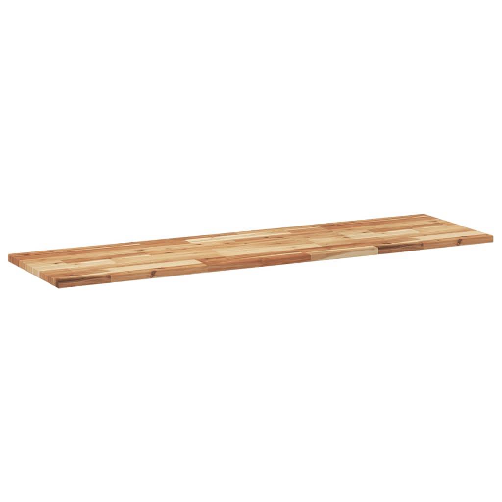 vidaXL Schweberegale 2 Stk. 120x40x2 cm Massivholz Akazie Ölbehandelt