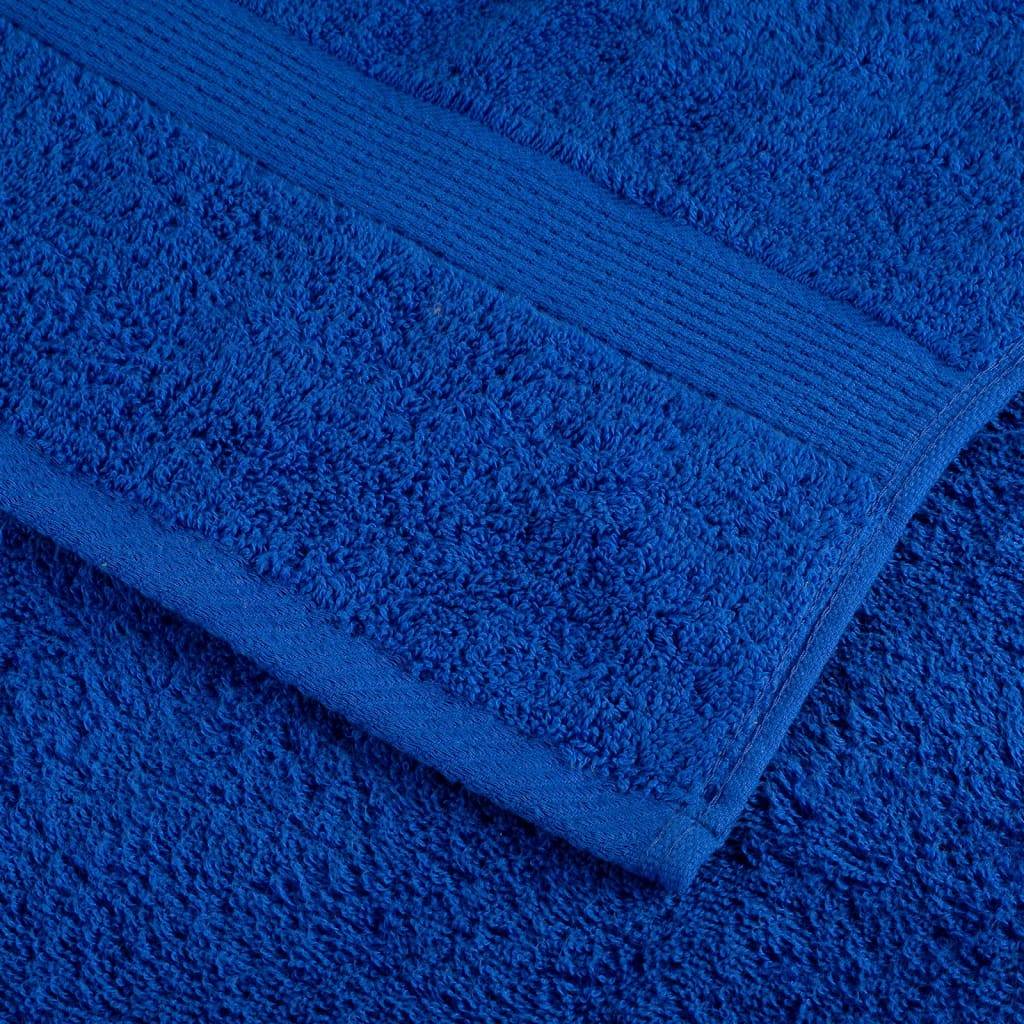 vidaXL Premium-Handtücher SOLUND 4 Stk. Blau 100x200 cm 600 g/m²