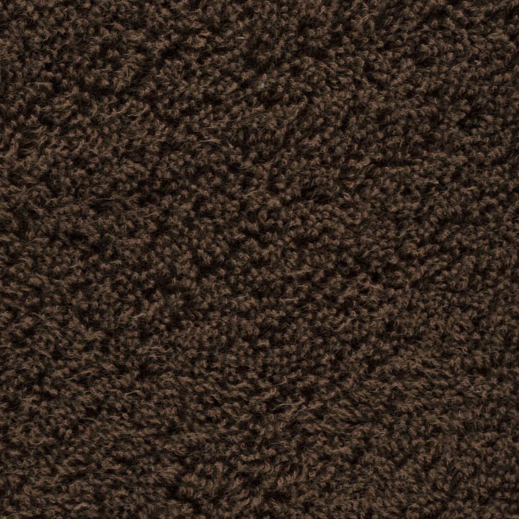 vidaXL Premium-Handtücher SOLUND 2 Stk. Braun 50x100 cm 600 g/m²