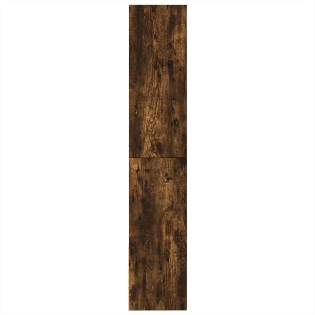 vidaXL Bücherregal Räuchereiche 100x36x189 cm Holzwerkstoff
