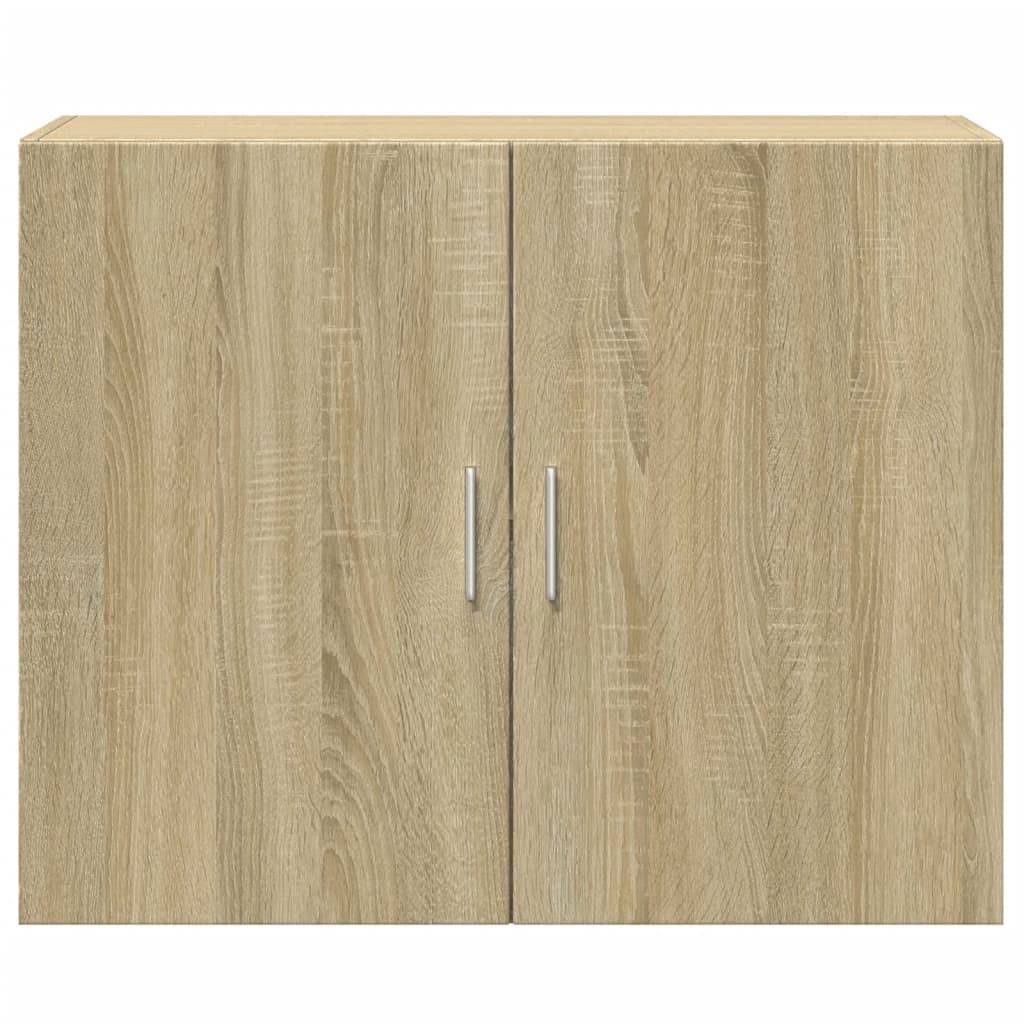 vidaXL Wandschrank Sonoma-Eiche 80x42,5x64 cm Holzwerkstoff