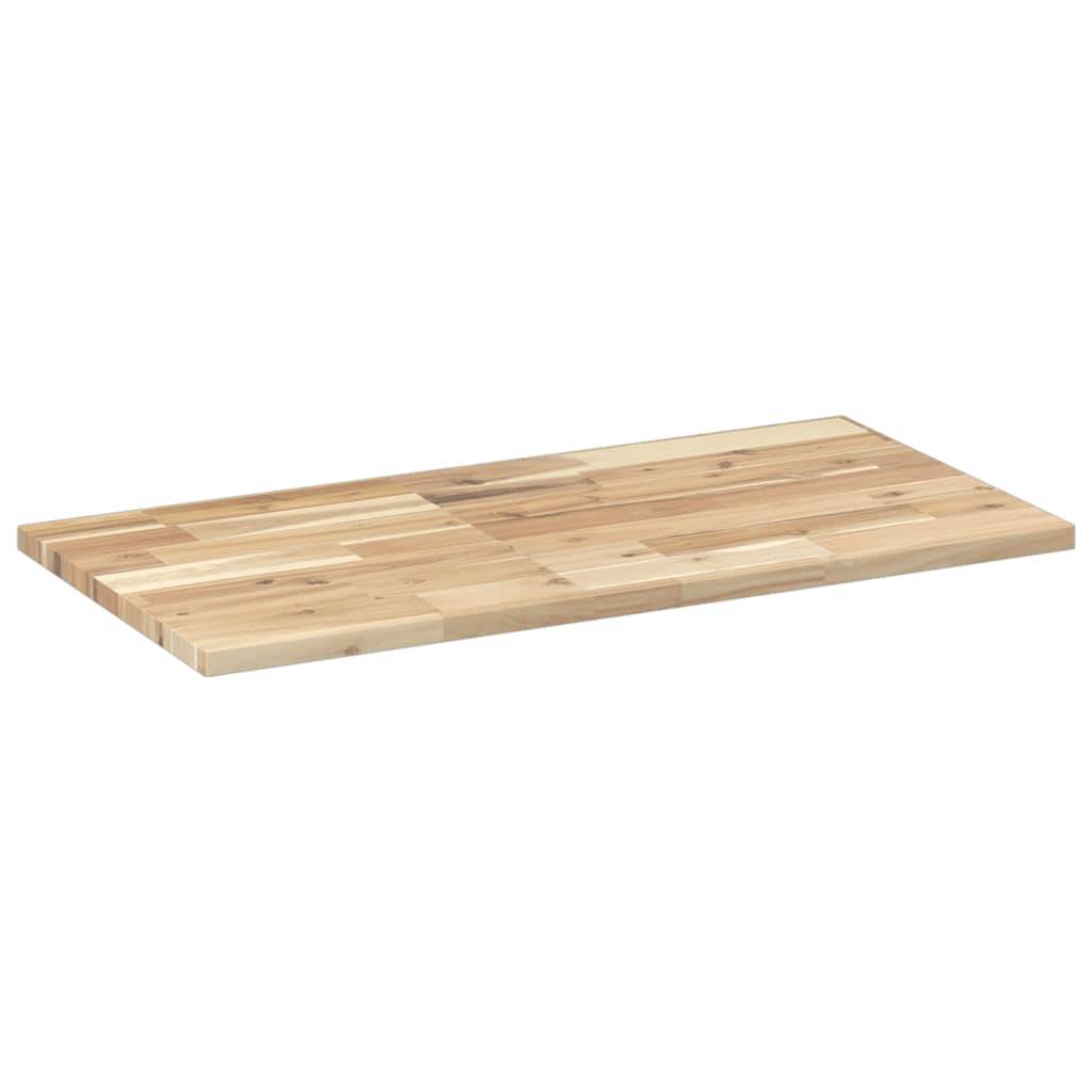vidaXL Waschtischplatte Unbehandelt 80x40x2 cm Massivholz Akazie