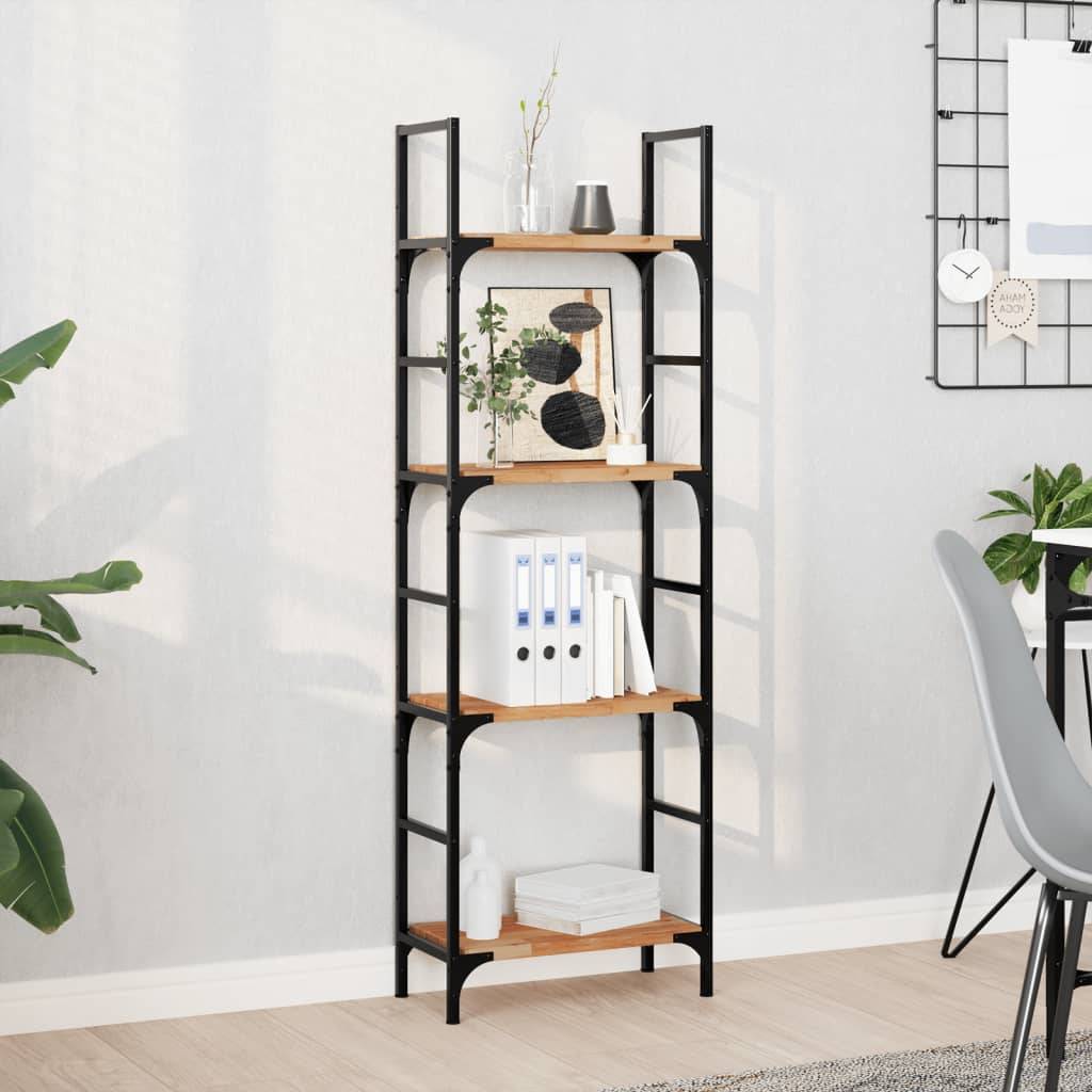 vidaXL Schweberegale 2 Stk. 60x20x2 cm Massivholz Akazie Ölbehandelt
