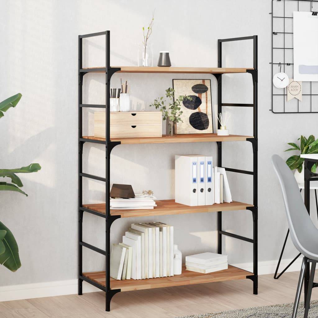 vidaXL Schweberegale 2 Stk. 80x40x2 cm Massivholz Akazie Ölbehandelt