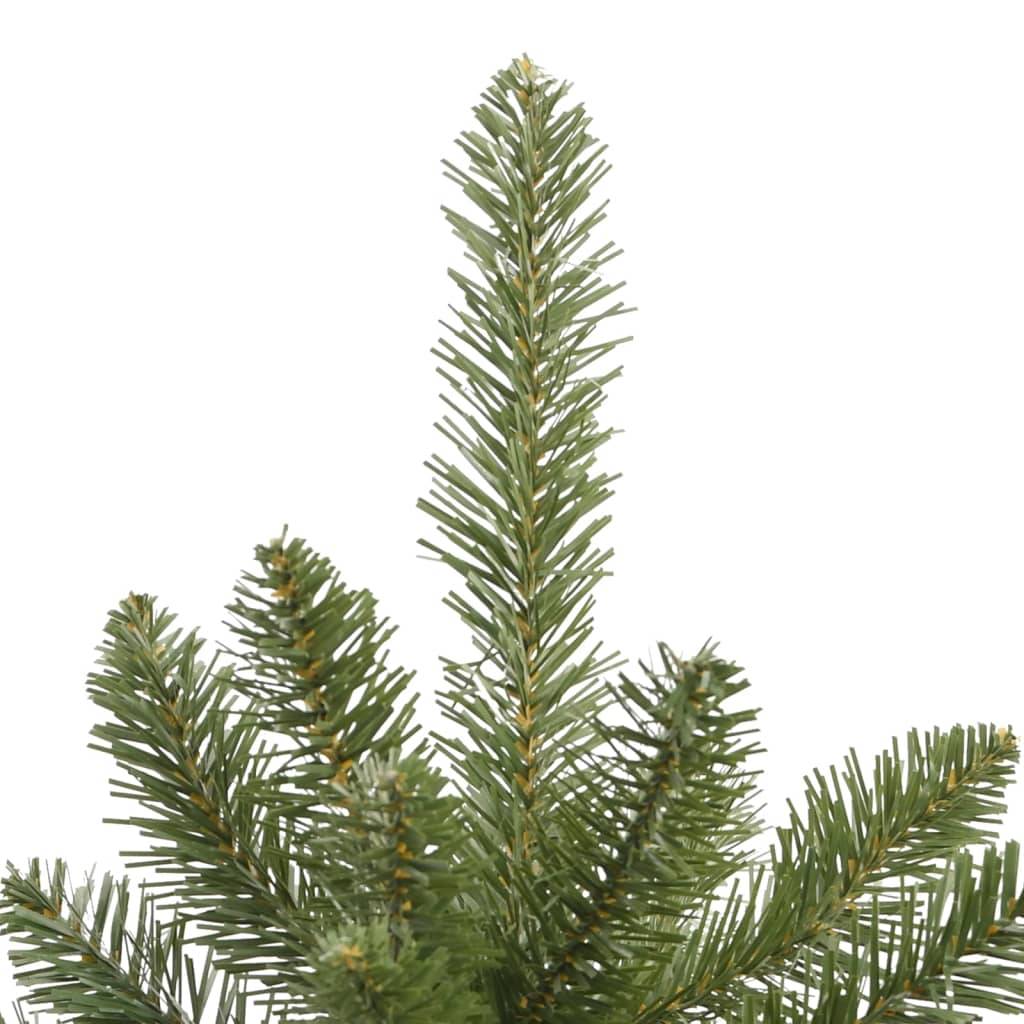 vidaXL Künstlicher Weihnachtsbaum Klappbar mit Ständer Grün 180 cm