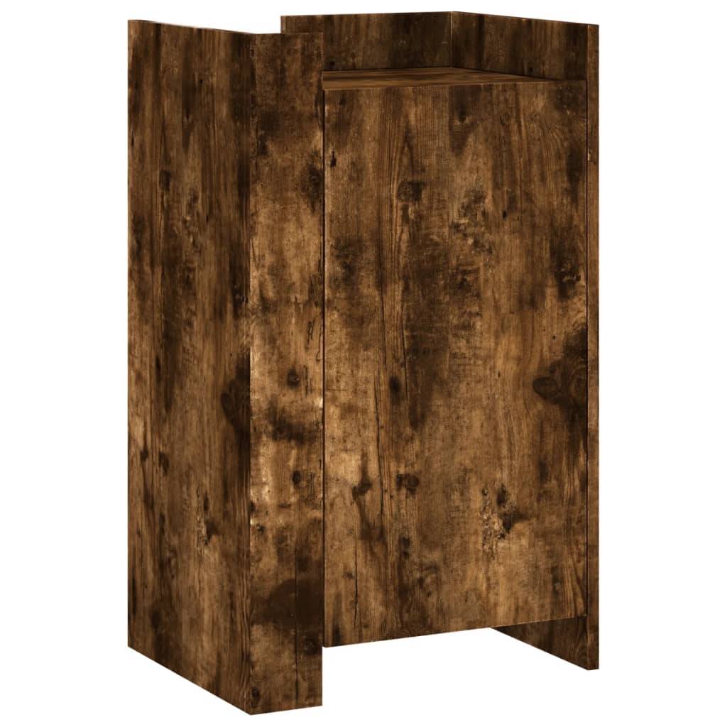 vidaXL Sideboard Räuchereiche 45x35x75 cm Holzwerkstoff