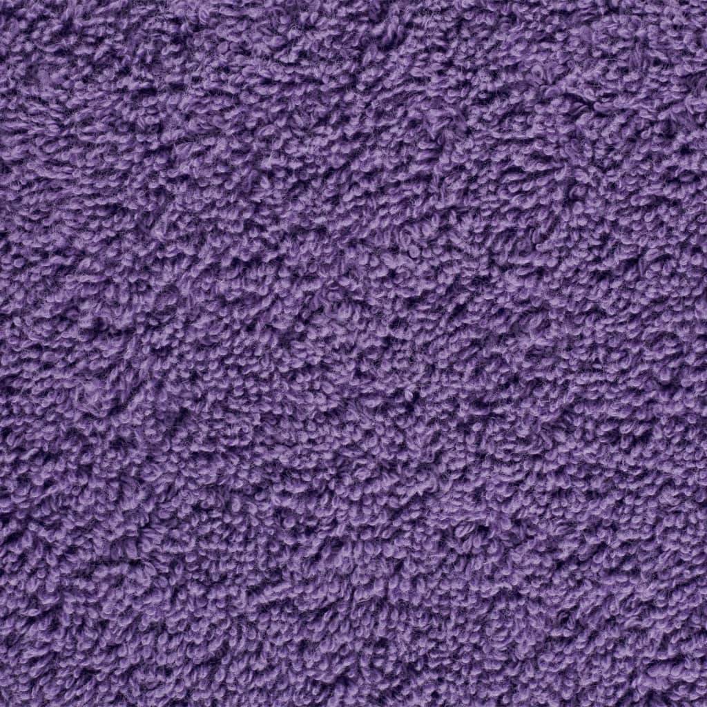 vidaXL Premium-Gästetücher SOLUND 4 Stk. Lila 30x50 cm 600 g/m²