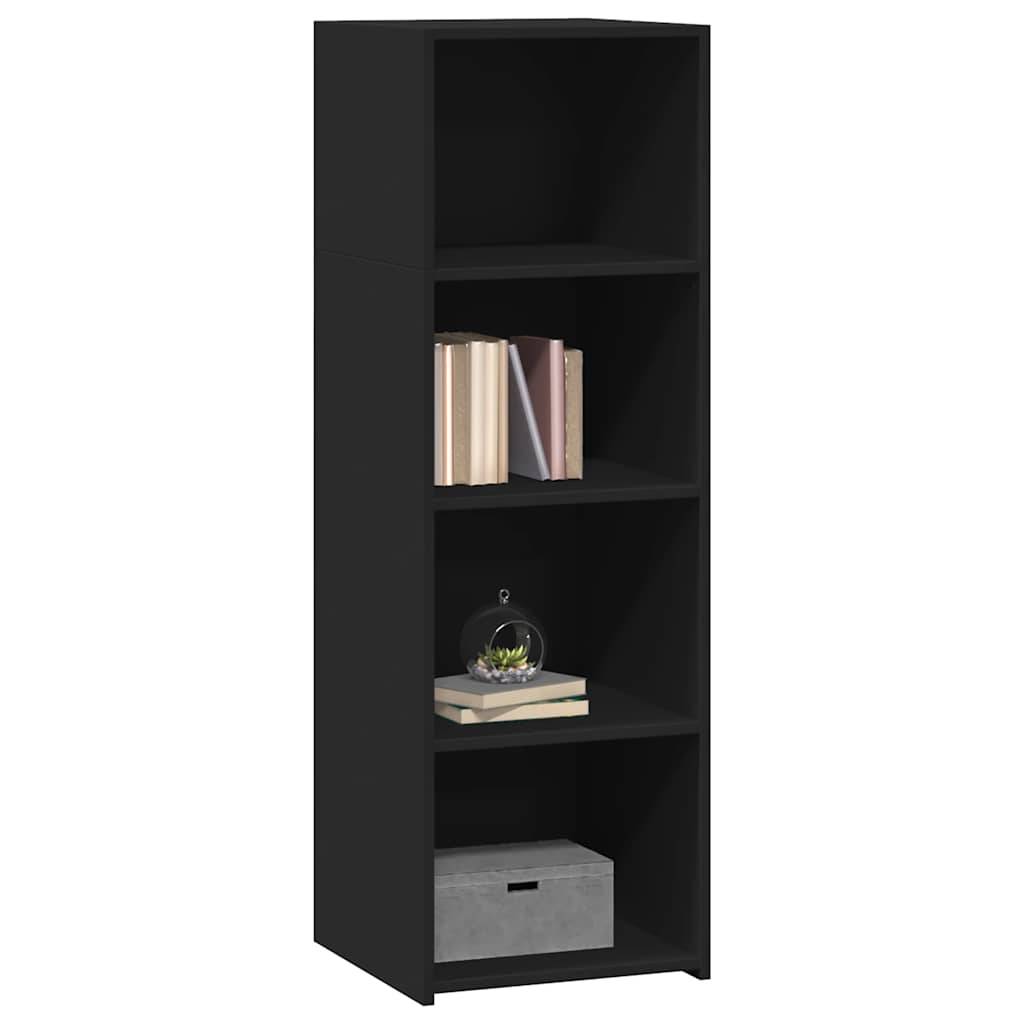 vidaXL Highboard Schwarz 40x41x124 cm Holzwerkstoff