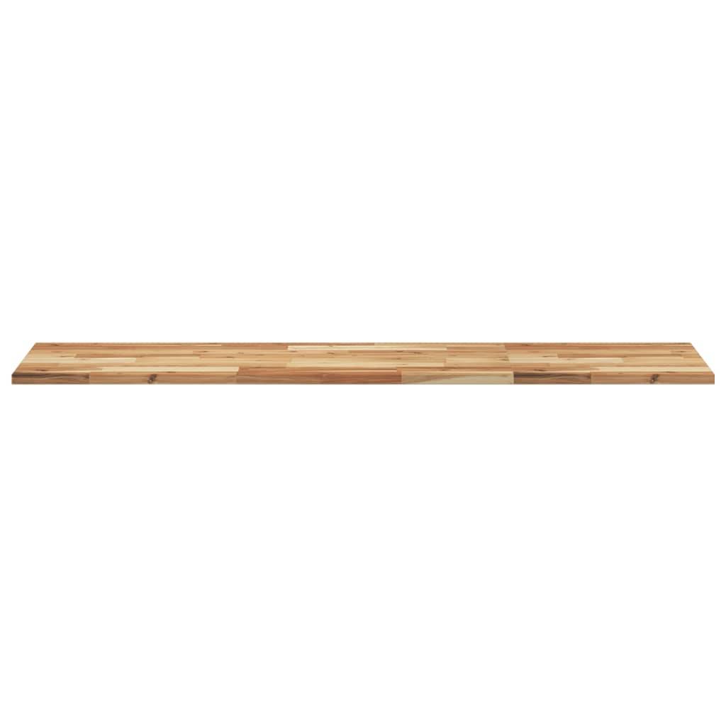 vidaXL Schweberegal 120x40x2 cm Massivholz Akazie Ölbehandelt