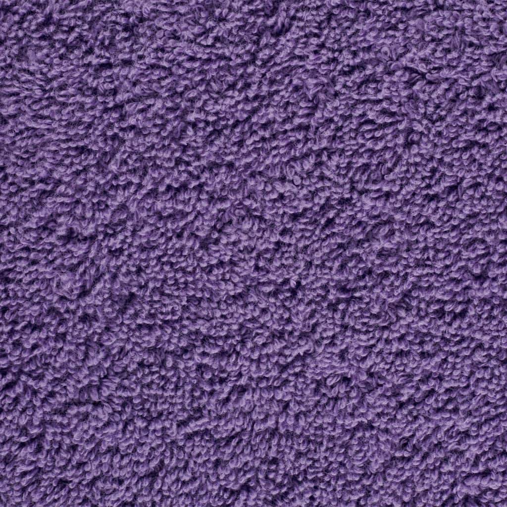 vidaXL Premium-Handtücher SOLUND 4 Stk. Lila 50x100 cm 600 g/m²