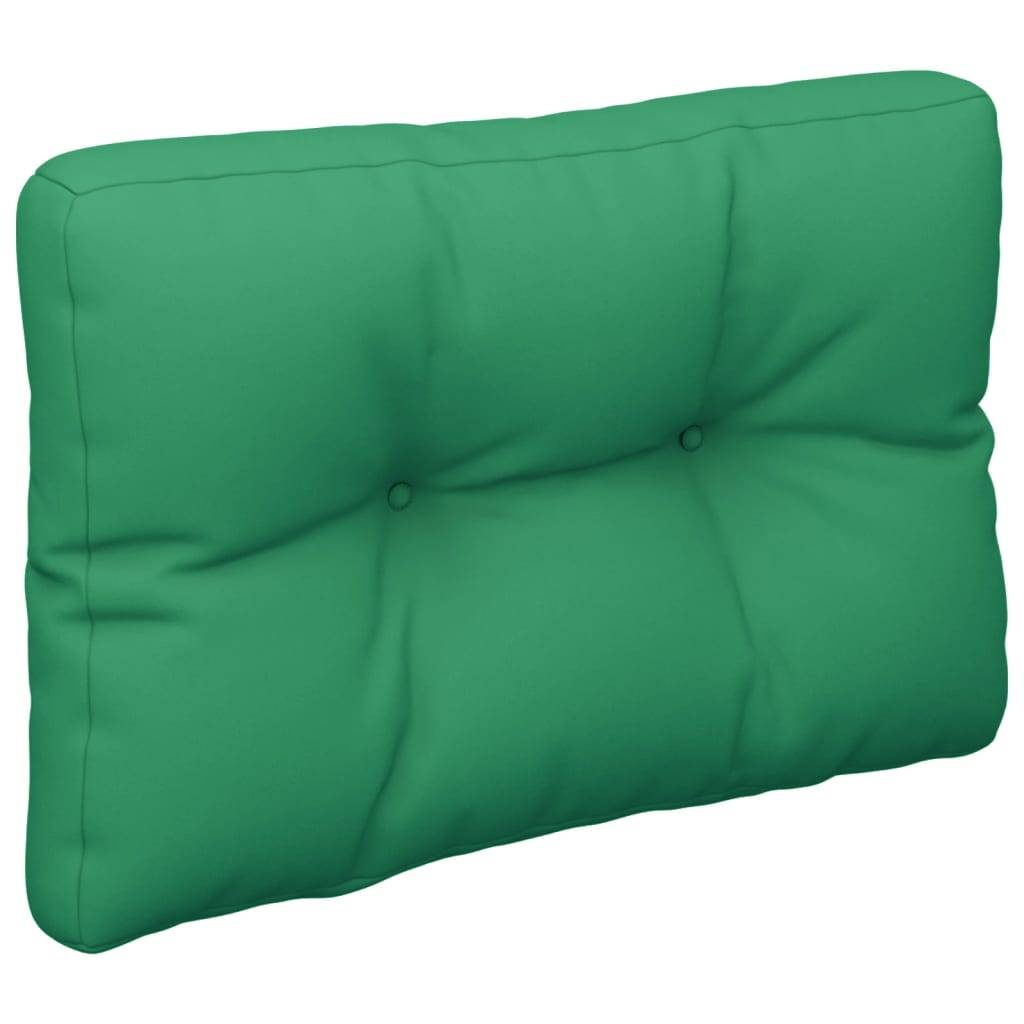 vidaXL Palettenkissen Grün 50x40x12 cm Stoff